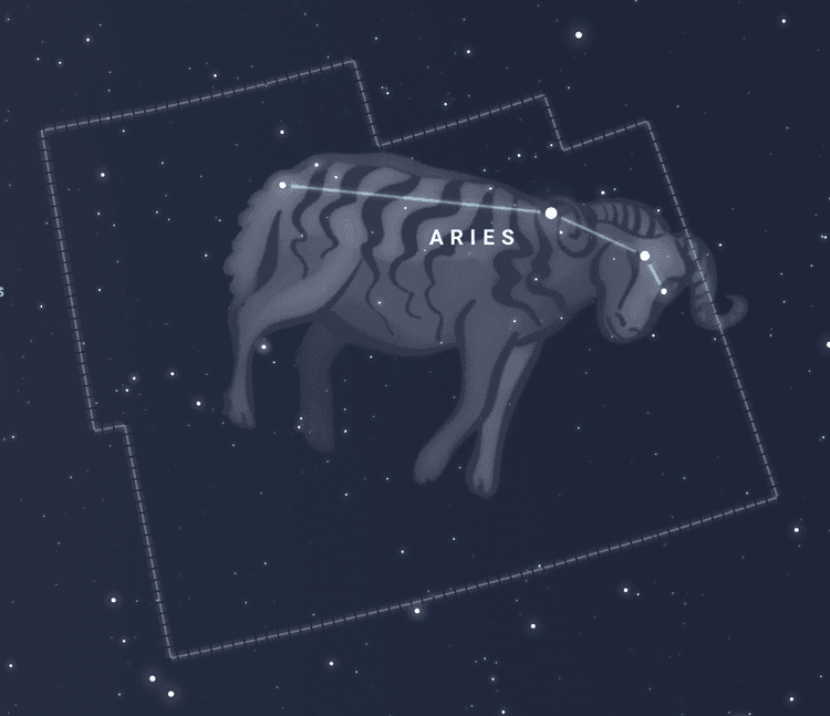 양자리 별자리 이미지