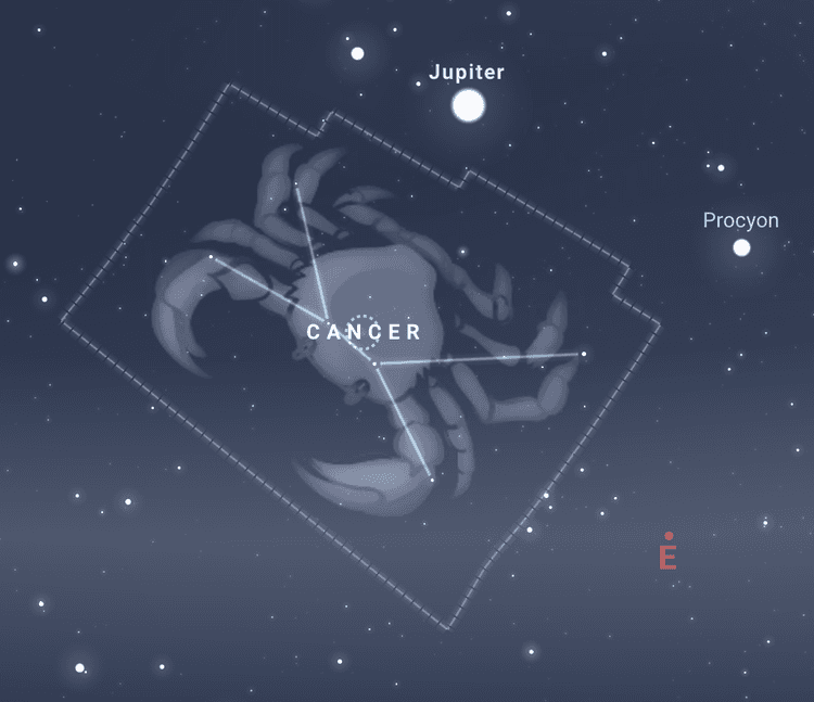 게자리 별자리 이미지
