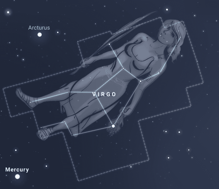 처녀자리 별자리 이미지